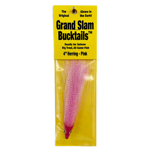 Grand Slam Bucktail 4" Herring Pink