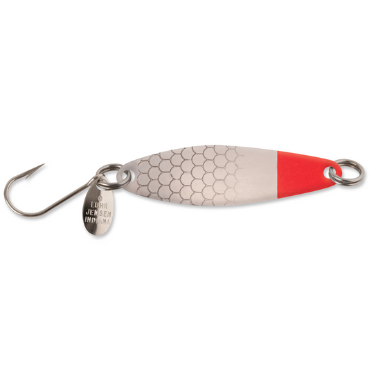 Luhr Jensen Needlefish - Nickel/Red Head