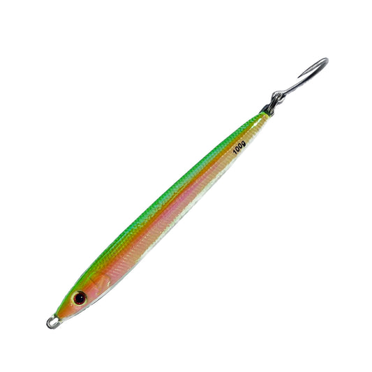 Puget Pounder Jig Green/Yellow Glow  1.5 to 4.5 Ounce