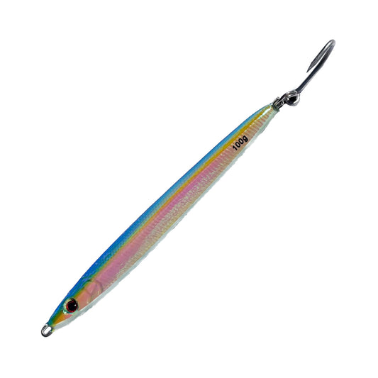 Puget Pounder Jig Blue/Yellow Glow 1.5 to 4.5 Ounce