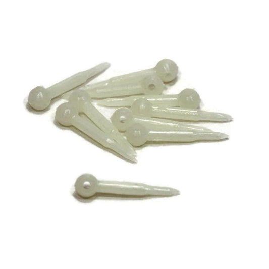 Krippled Helmets Replacement Pins 10 Pack Glow