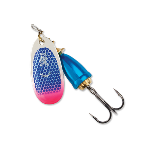 Blue Fox Vibrax Spinner - Blue Scale Pink Tip UV