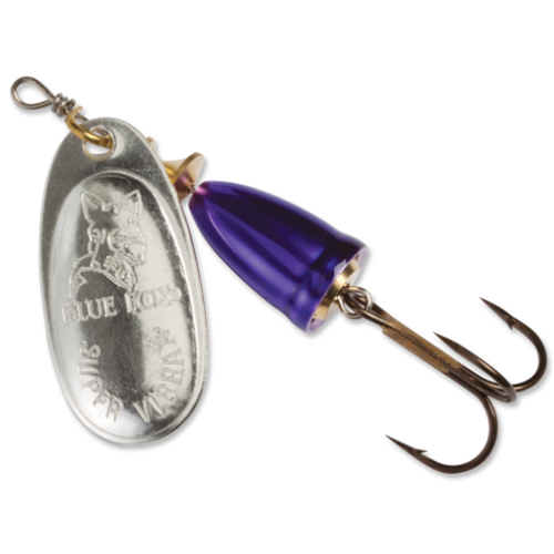 Blue Fox Vibrax Spinner - Silver Purple